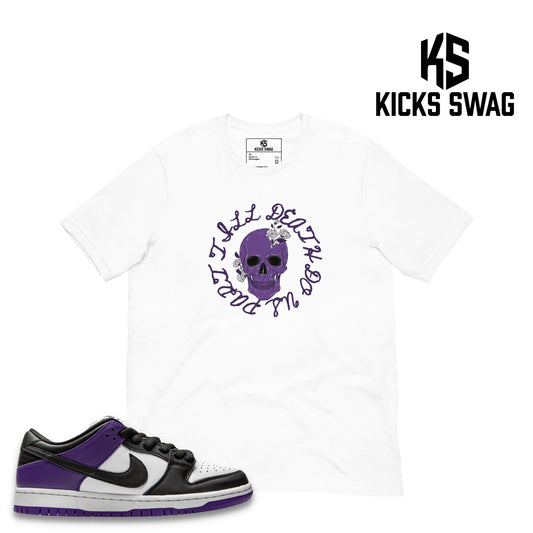 T-shirt - Nike SB Dunk Low Court Purple (till death do us part)