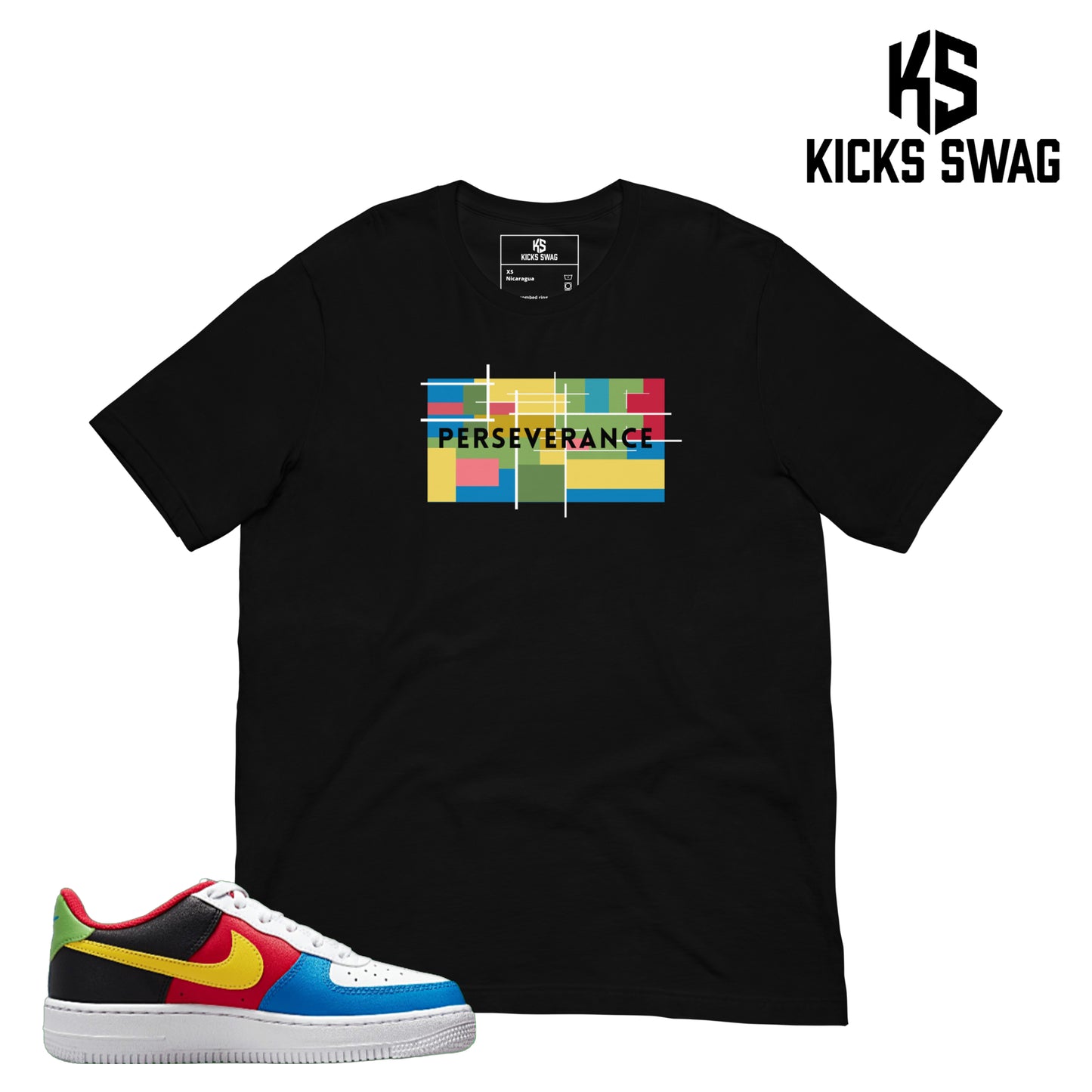 T-shirt - Air Force 1 Low 07 QS Uno GS (perseverance)