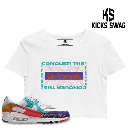 Crop Top - Nike Air Max 90 SE (Conquer the Unknown)
