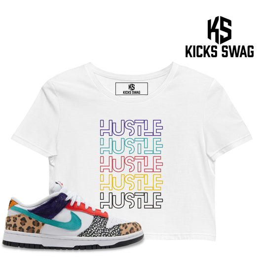 T-Shirt - Nike dunk low safari mix (Hustle)