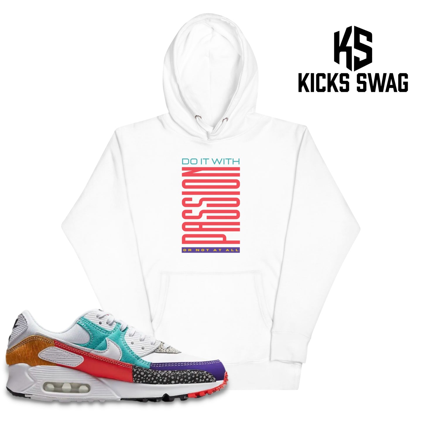 Hoodie - Nike Air Max 90 SE (Do it with passion or not at all)