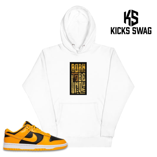 Hoodie - Nike Dunk Low Championship Goldenrod (2021) (Born to be unique)