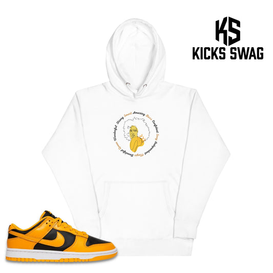 Hoodie - Nike Dunk Low Championship Goldenrod (2021) (Queen)