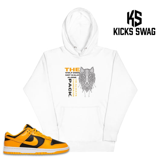 Hoodie - Nike Dunk Low Championship Goldenrod (2021) (Wolf Pack)