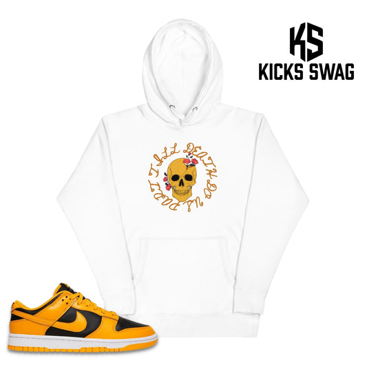 Hoodie - Nike Dunk Low Championship Goldenrod (till death do us part)