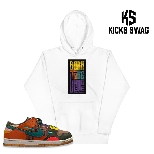 Hoodie - Nike Dunk Low Scrap (Born to be unique)