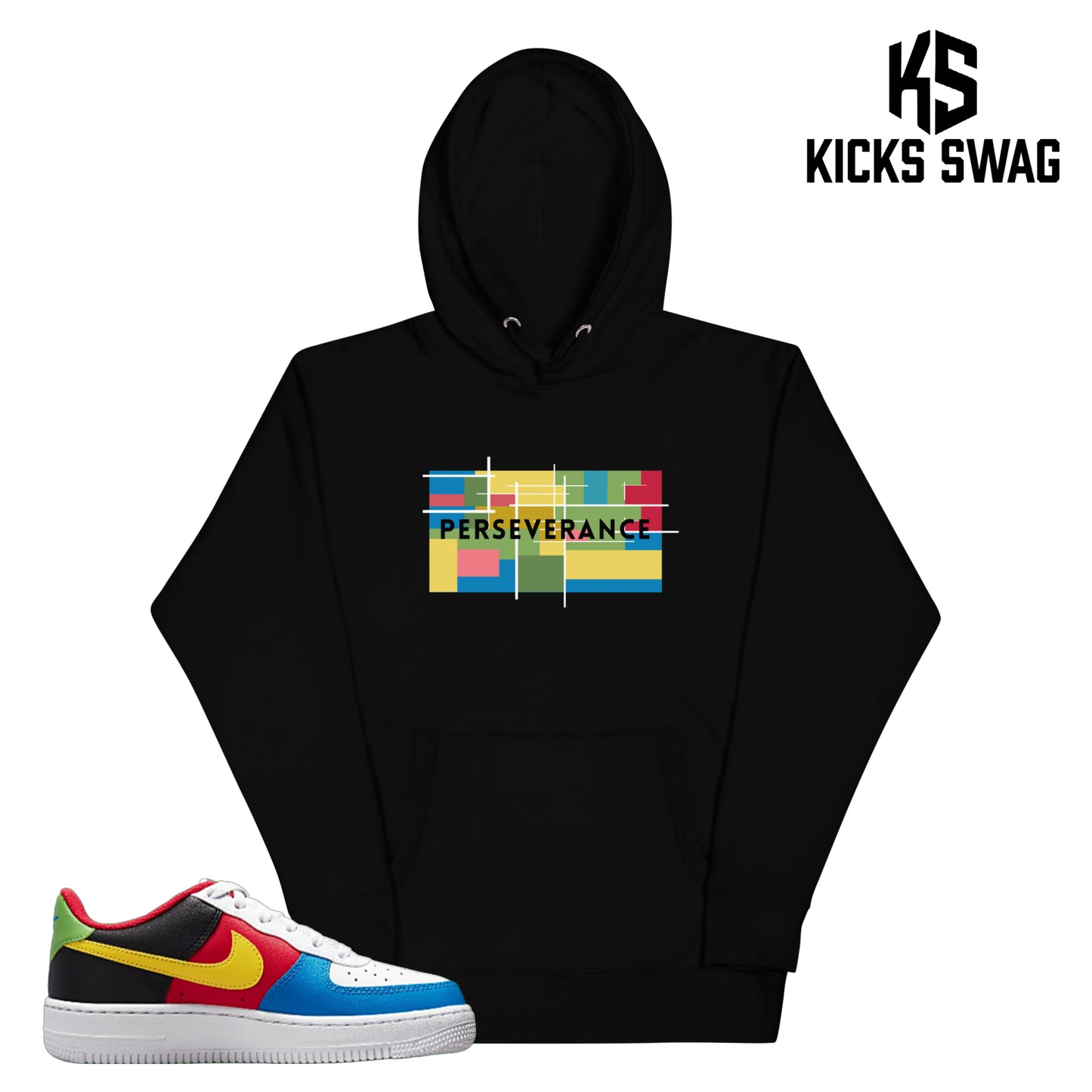 Hoodie - Air Force 1 Low 07 QS Uno GS (perseverance)