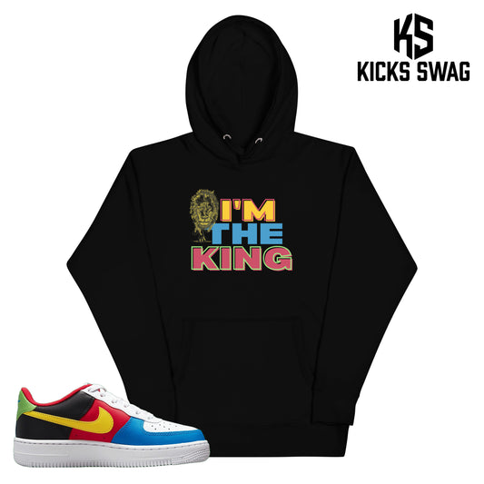 Hoodie - Air Force 1 Low 07 QS Uno GS (I'm the king)