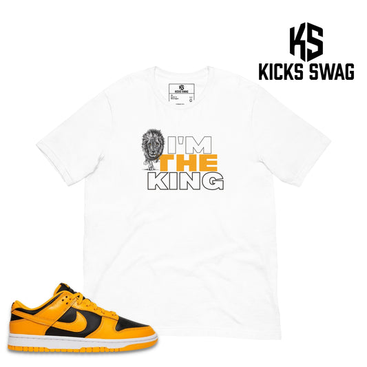 T-shirt - Nike Dunk Low Championship Goldenrod (2021) (I'm the king)