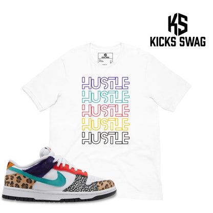 T-Shirt - Nike dunk low safari mix (hustle)