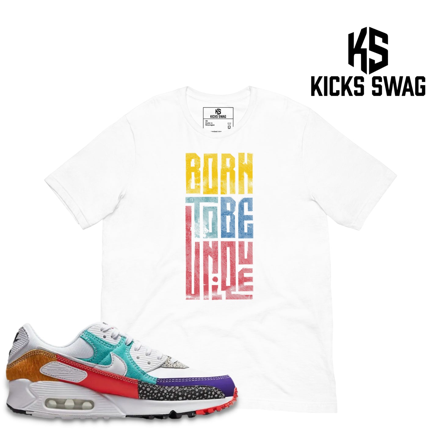 T-shirt - Nike Air Max 90 SE (Born to be unique)