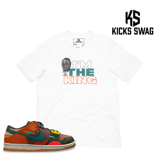 T-shirt - Nike Dunk Low Scrap (I'm the king)