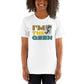 T-shirt - Jordan 1 Mid Noble Green Pollen-White (I'm the queen)